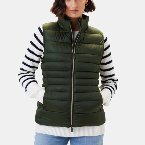 NWT Save The Duck Lynn Vest, Pine Green, XS - Picture 1 of 13